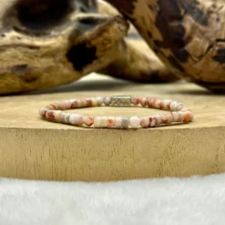 Bracelet joie en rhodonite