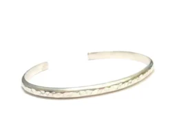 Bracelet jonc argent massif