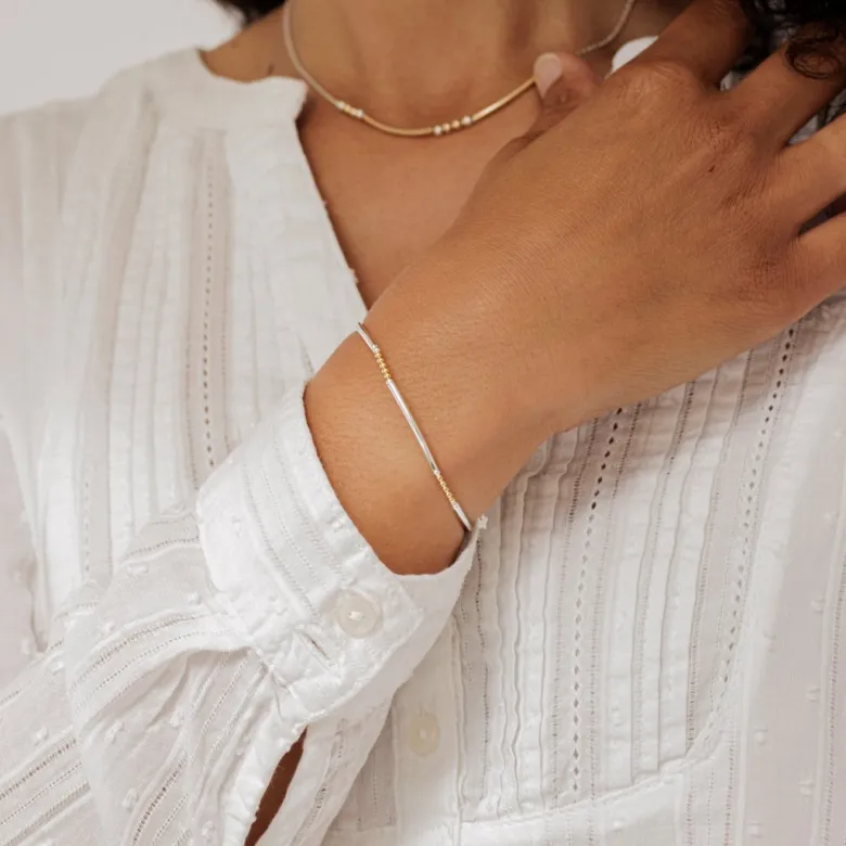 Bracelet louxor argent