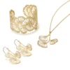 Bracelet manchette Ginkgo