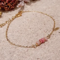 Bracelet mini rêve pierres fines roses