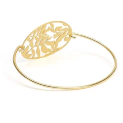 Bracelet Orabella en laiton doré fabrication artisanale