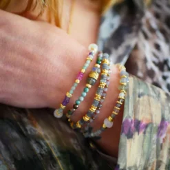 Bracelet parivartan agate indienne