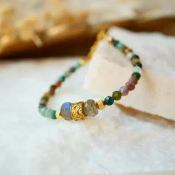 Bracelet parivartan agate indienne