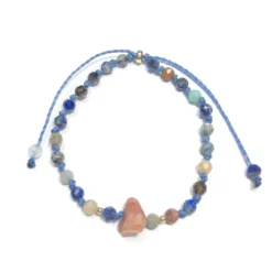 Bracelet pierres et pierre de soleil