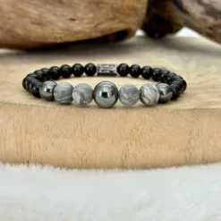 Bracelet protection en labradorite