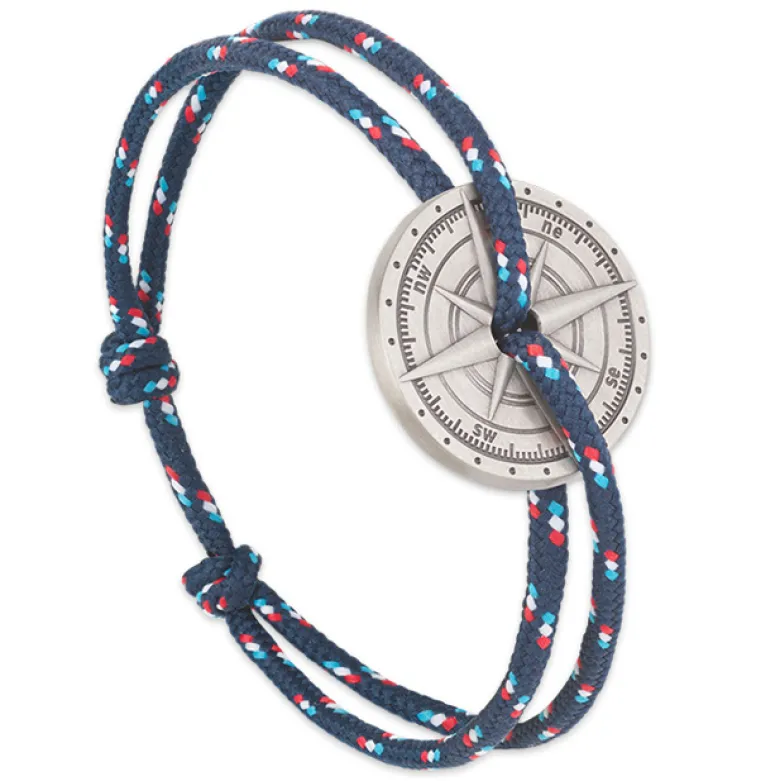 Bracelet rose des vents Bleu foncé