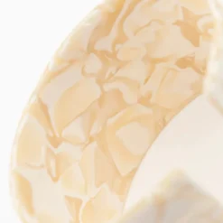 Bracelet stellar en acétate de cellulose Nude