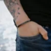 Bracelet zodiaque homme lion jonc astro