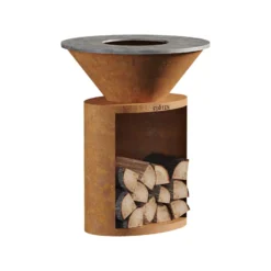 Brasero ellipse 80 corten