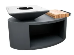 Brasero g3 graphite plaque acier carbone - artiss