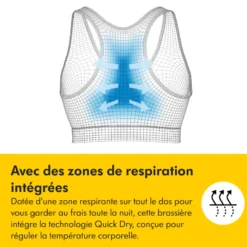 Brassière allaitement blanc - l