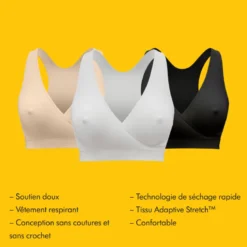 Brassière allaitement blanc - m