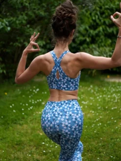 Brassière yoga mésange motif éclosion L