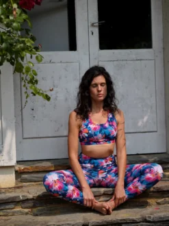 Brassière yoga mésange motif jaïpur fiesta L
