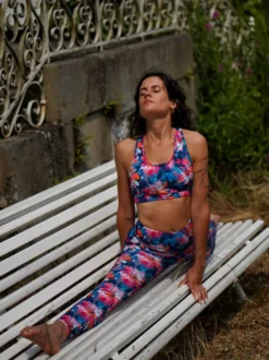 Brassière yoga mésange motif jaïpur fiesta L