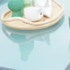 Brescia table de jardin extensible et 6 fauteuils en alu et toile pvc