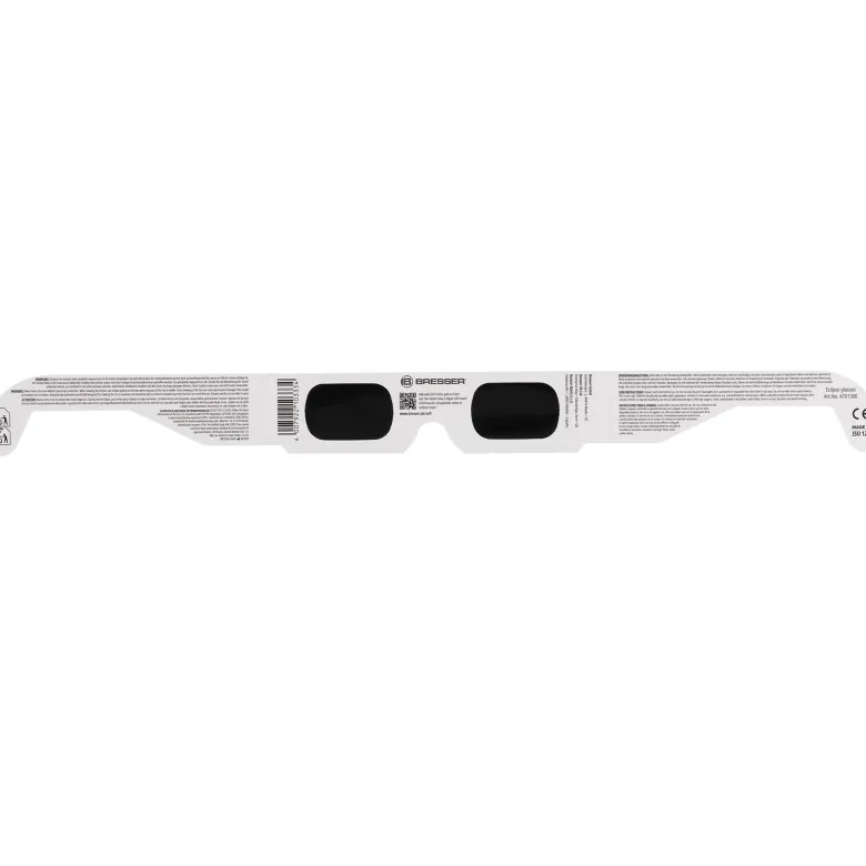 Bresser lunettes d'éclipse solaire (10 pièces) - design b