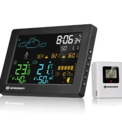 Bresser meteotemp baro hz station météorologique couleur