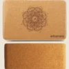 Brique de yoga liège mandala - ep 9,5 cm