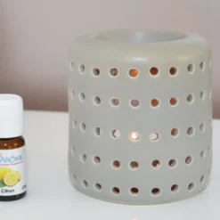 Brûle parfum coliseo gris