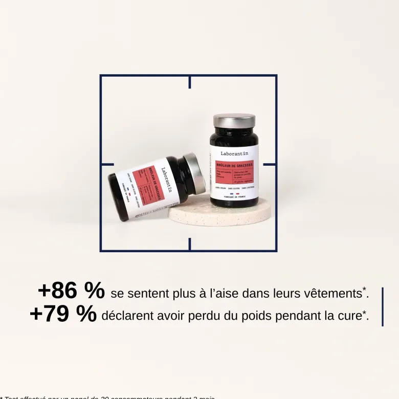 Brûleur de graisse - cure de 2 mois