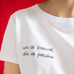 Broder un tshirt - kit débutant