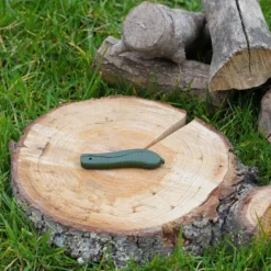 Brosse à dents pliante fosco vert armée