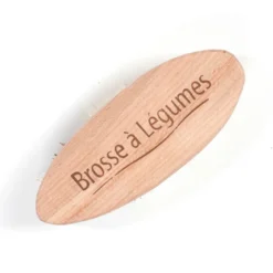 Brosse à légumes en bois