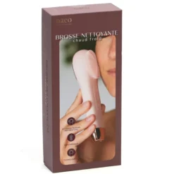 Brosse nettoyante massante pour le visage chaud et froid