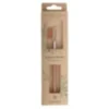 Brosse à sourcils avec peigne bambou