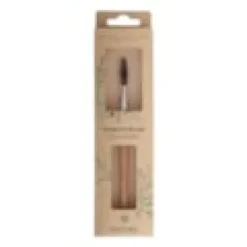 Brosse à sourcils conique bambou