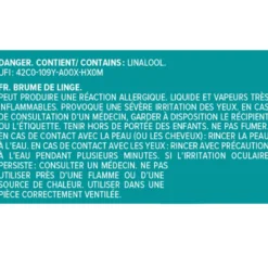 Brume de linge coton thé blanc