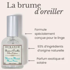 Brume d'oreiller fleur de monoï