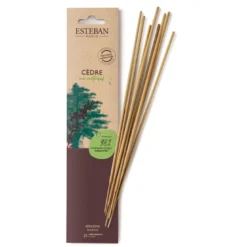 Bâtonnets d'encens Cèdre naturel Esteban