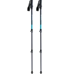Bâtons télescopiques lacal alu stick 135 bleu