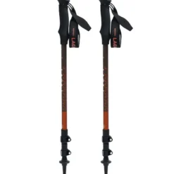 Bâtons télescopiques lacal alu stick 135 orange