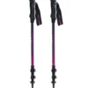 Bâtons télescopiques lacal alu stick 135 rose