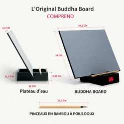 Buddha Board Original tablette de peintures éphémères