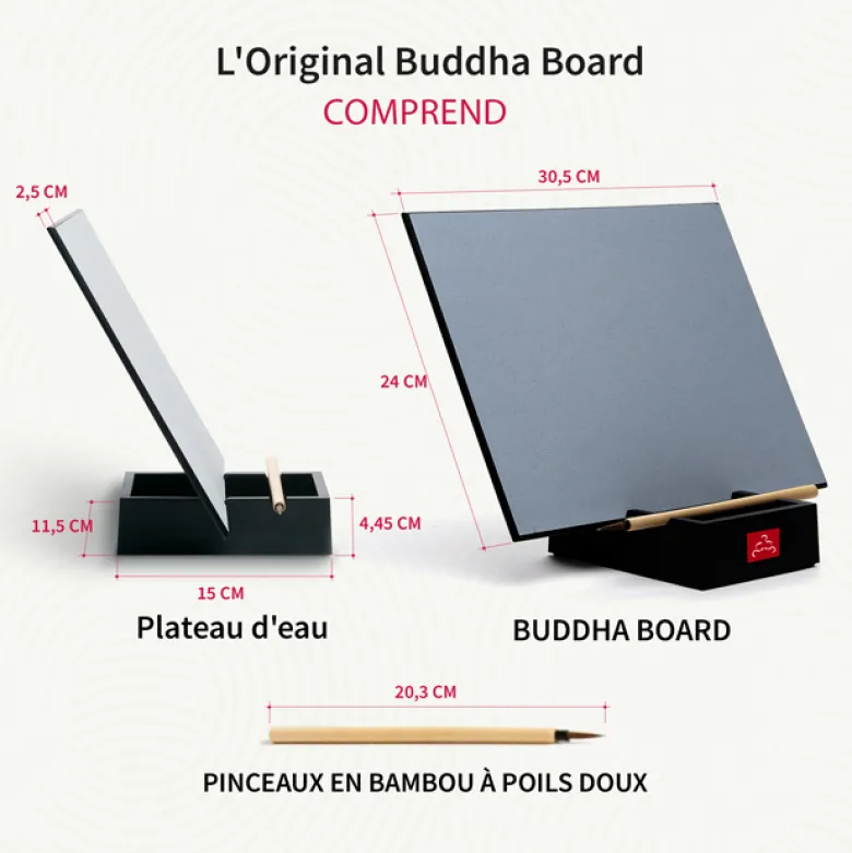 Buddha Board Original tablette de peintures éphémères
