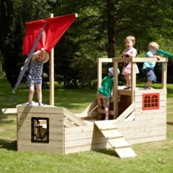 Cabane bateau pirate