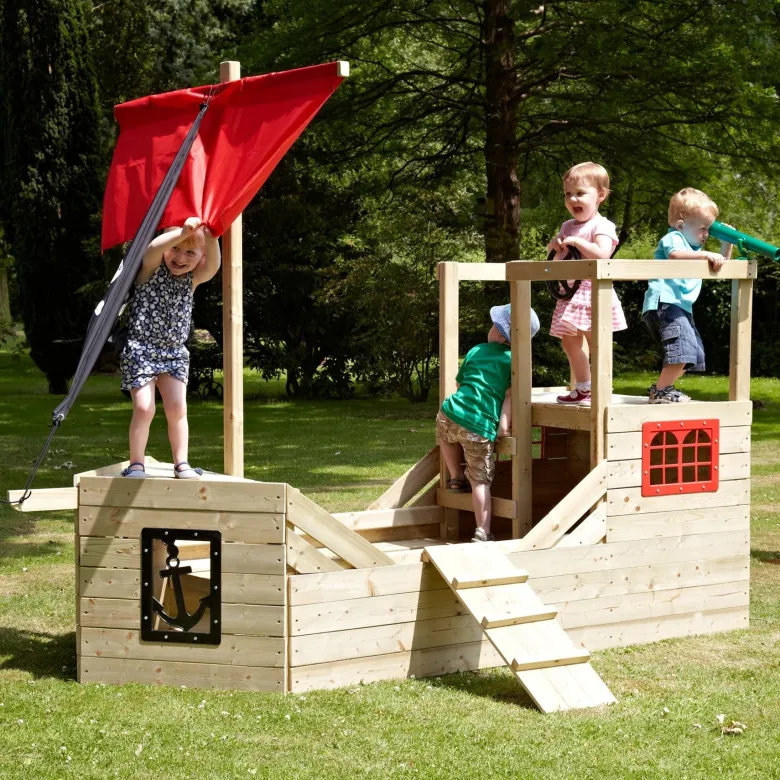Cabane bateau pirate