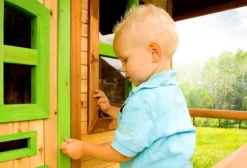 Cabane enfant en bois sur pilotis laura