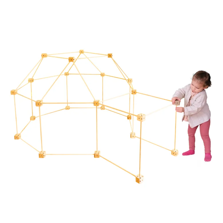 Cabanes à construire 72 pcs motif etoile