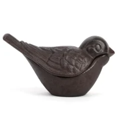 Caché clé oiseau en fonte