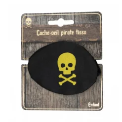 Cache oeil pirate tissu enfant