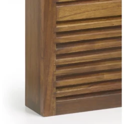 Cache-radiateur bois marron - onéline