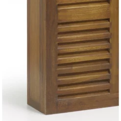 Cache-radiateur bois marron - onéline
