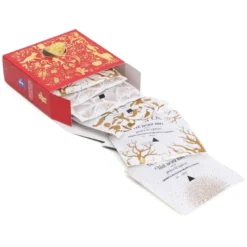 Cadeau d'assiette sapin de Noël thés bio