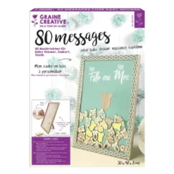Cadre à messages - baby shower naissance